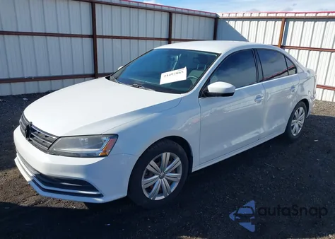 2017 Volkswagen Jetta 1.4T S z USA, uszkodzony, nr VIN 3VW2B7AJ8HM347584